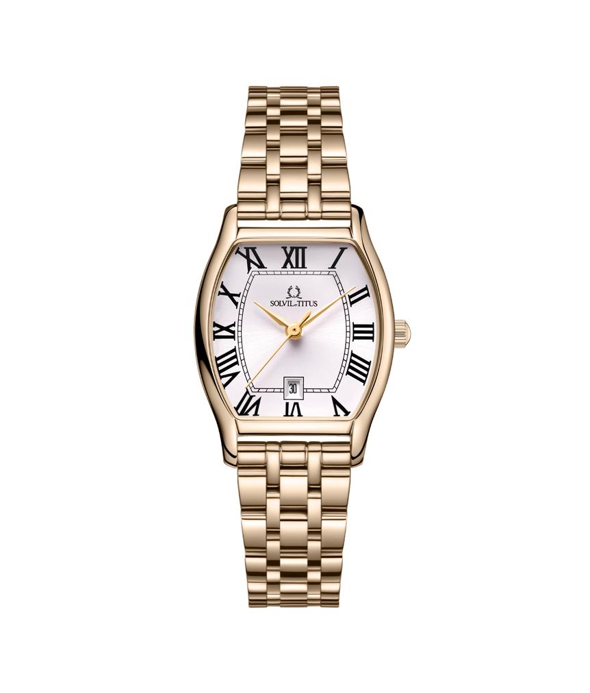 Barista 3 Hands Date Quartz Stainless Steel Watch W06-02825-020