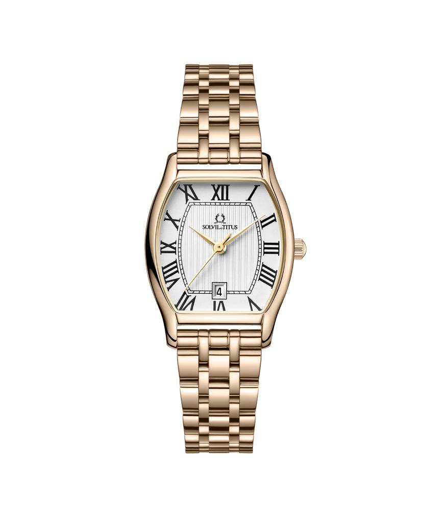 Barista 3 Hands Date Quartz Stainless Steel Watch W06-02825-022