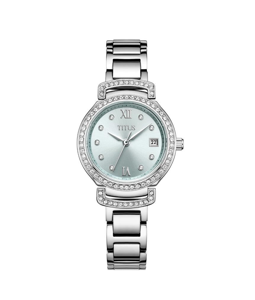 Fair Lady 3 Hands Date Quartz Stainless Steel Watch W06-03139-017