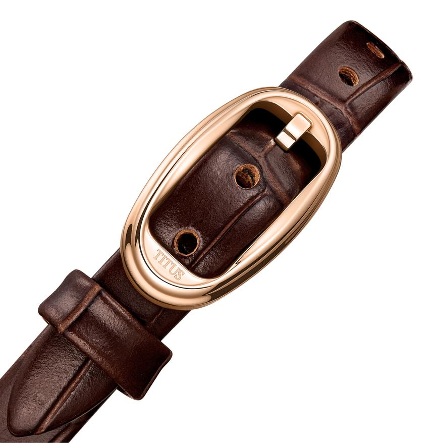 Once 2 Hands Quartz Leather Watch W06-03207-020