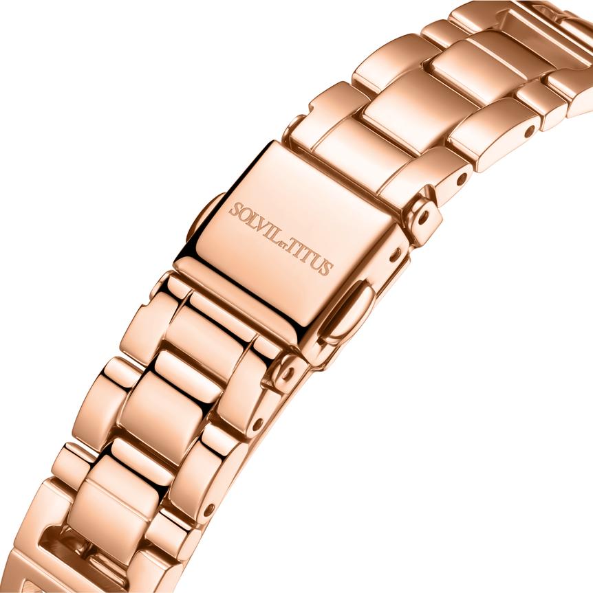 Barista 3 Hands Date Quartz Stainless Steel Watch W06-03326-002