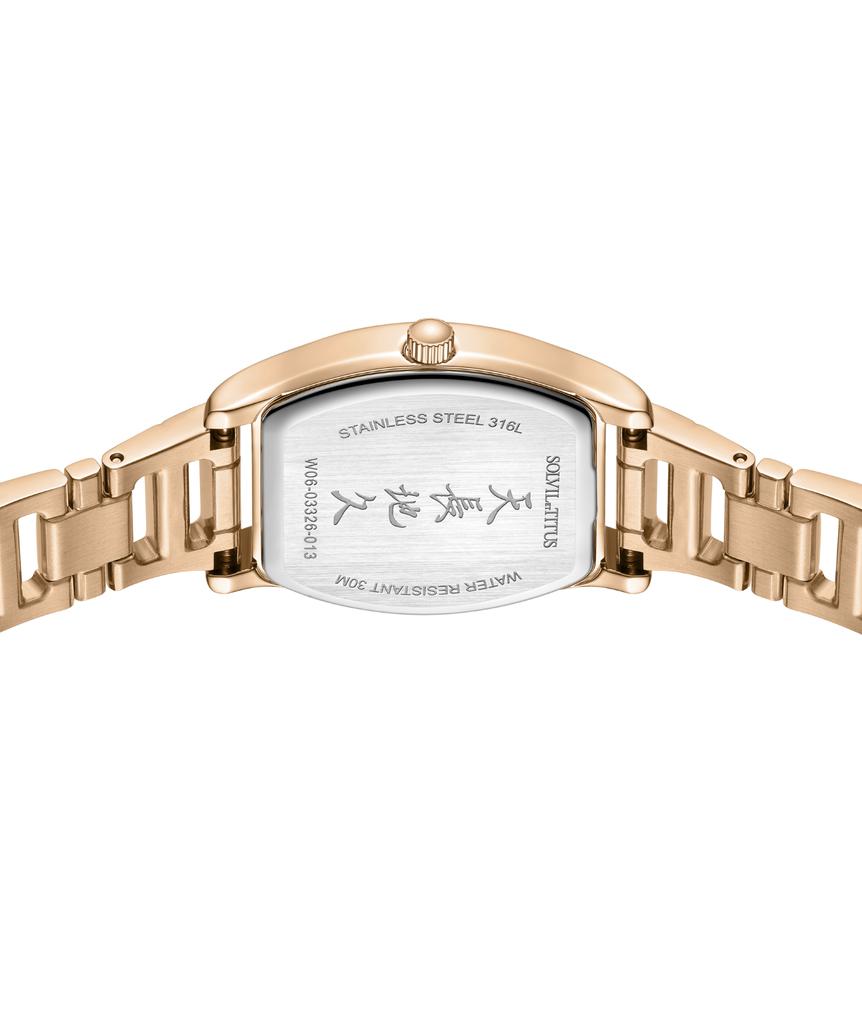 Barista 3 Hands Date Quartz Stainless Steel Watch W06-03326-013