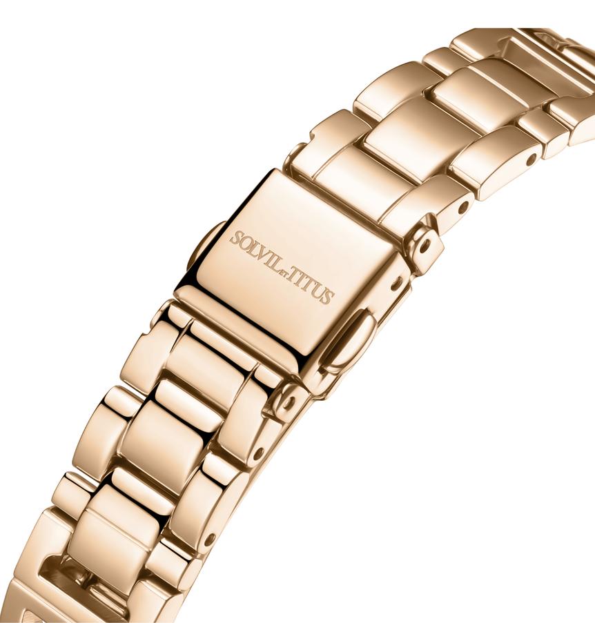 Barista 3 Hands Date Quartz Stainless Steel Watch W06-03326-013