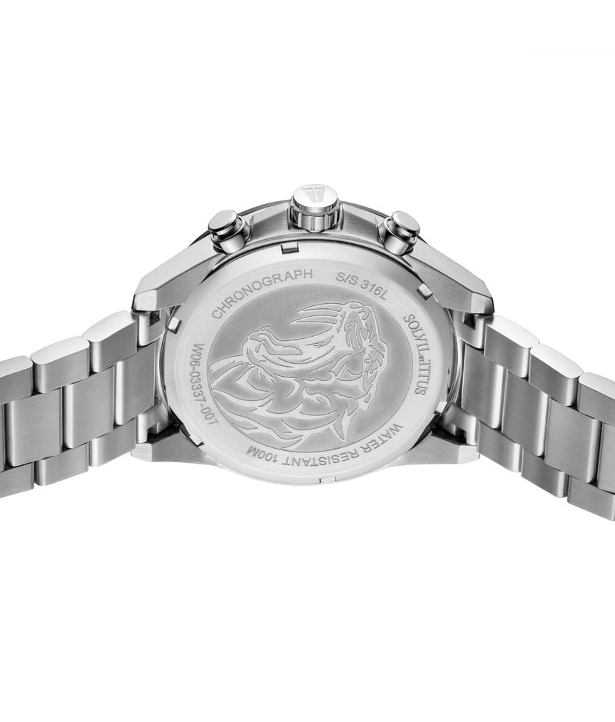 Saber Chronograph Quartz Stainless Steel Watch W06-03337-007