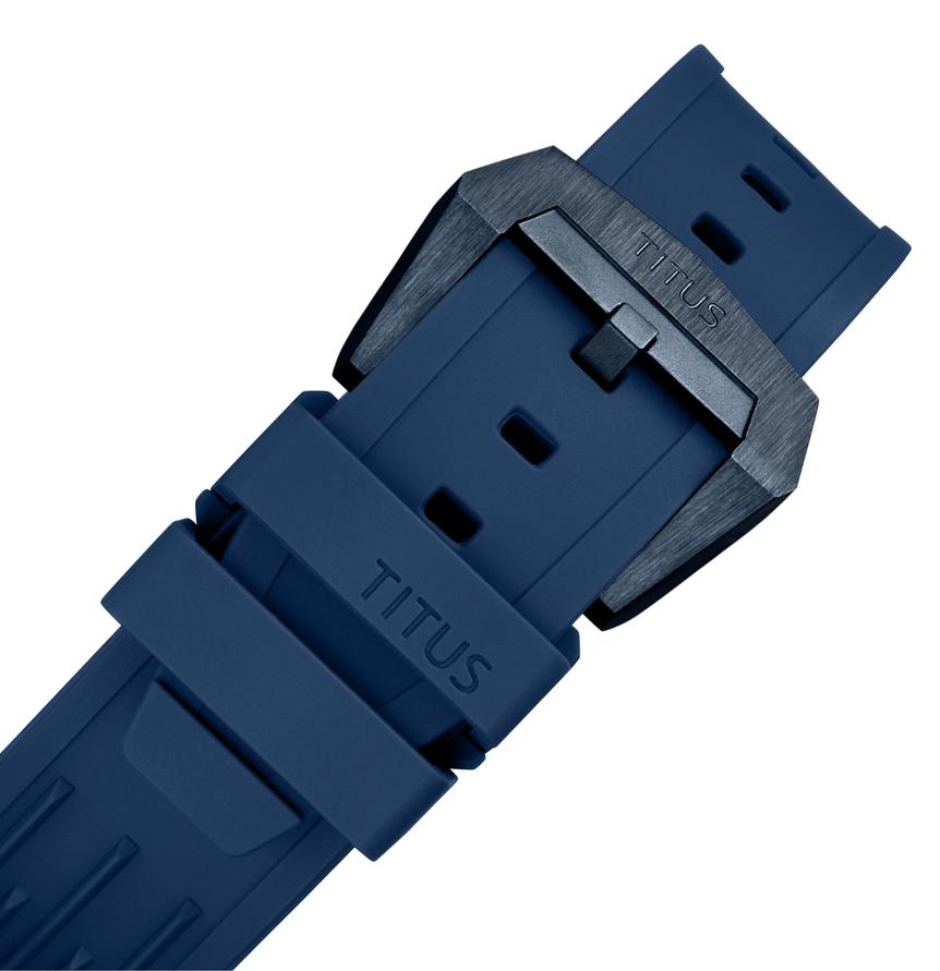 Quest Multi-Function Mechanical Silicone Watch W06-03342-003