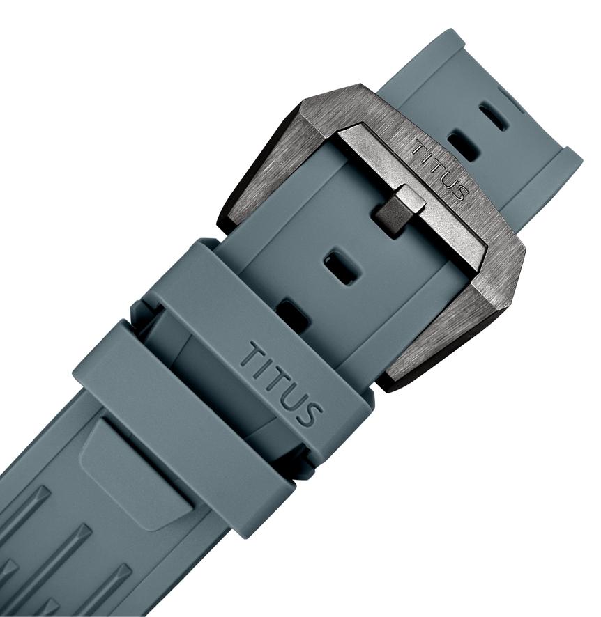 Quest Multi-Function Mechanical Silicone Watch W06-03342-005