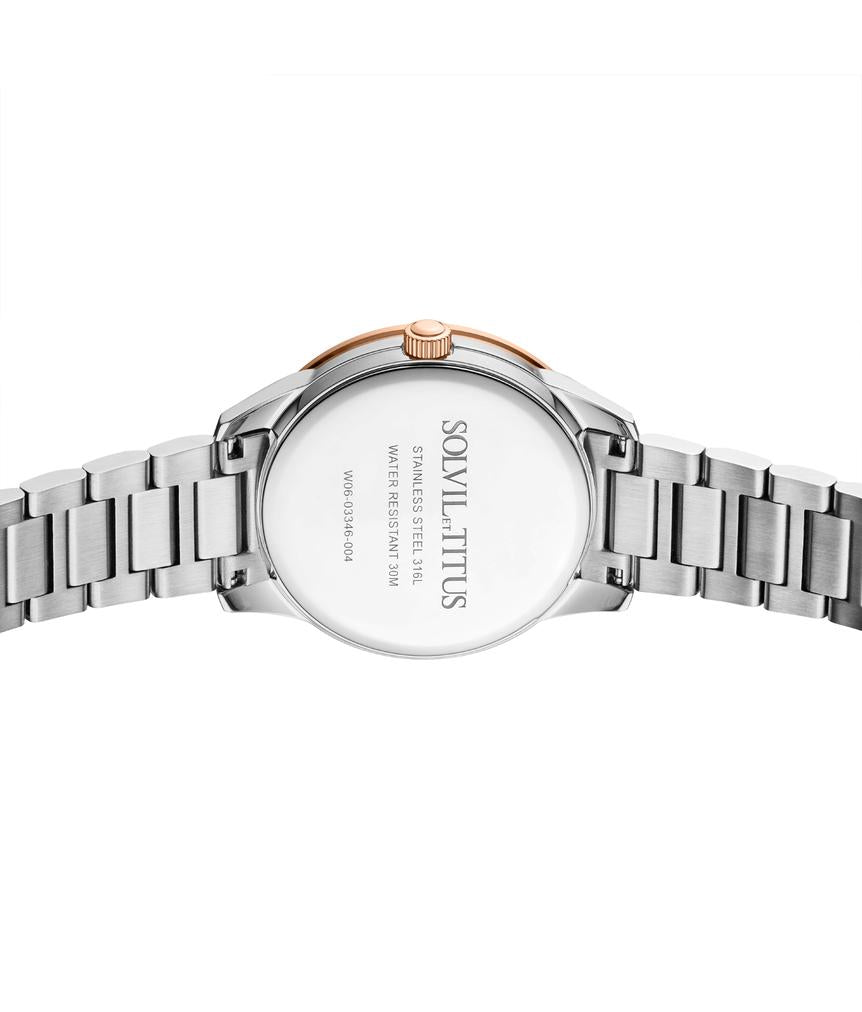 Fashionista Multi-Function Quartz Stainless Steel Watch W06-03346-004