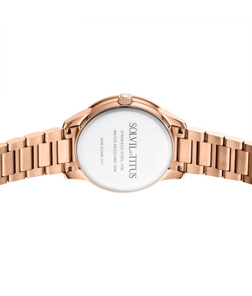 Fashionista Multi-Function Quartz Stainless Steel Watch W06-03346-005