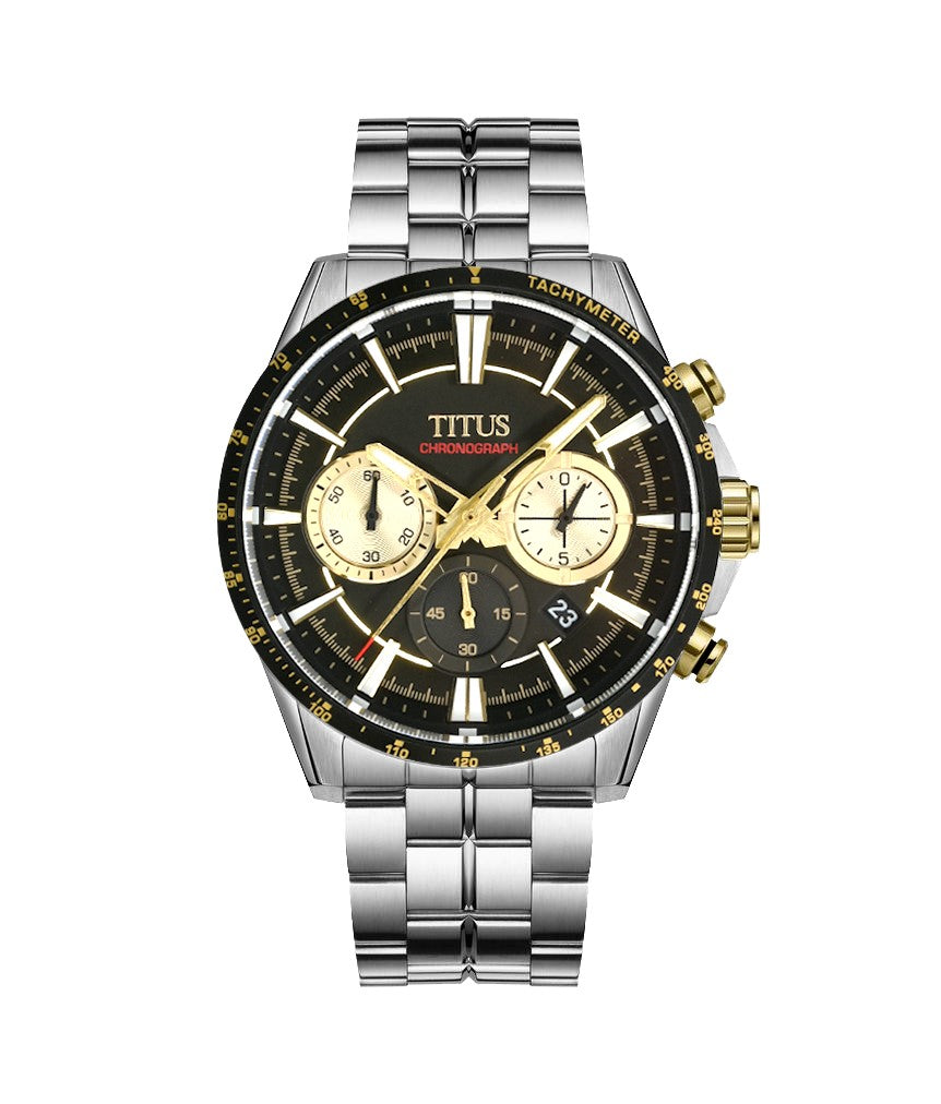 Saber Chronograph Quartz Stainless Steel Watch W06-03347-001