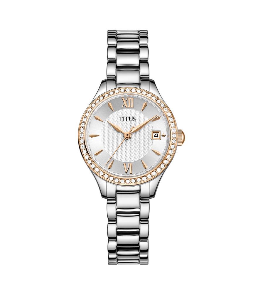 Fair Lady 3 Hands Date Quartz Stainless Steel Watch W06-03354-001