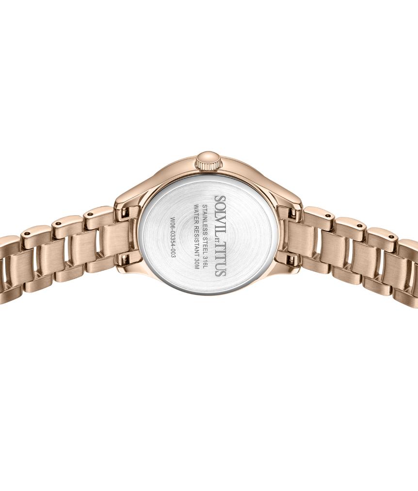 Fair Lady 3 Hands Date Quartz Stainless Steel Watch W06-03354-003