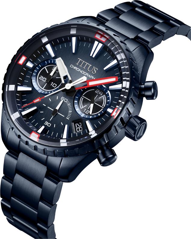 Saber Chronograph Quartz Stainless Steel Watch W06-03364-003