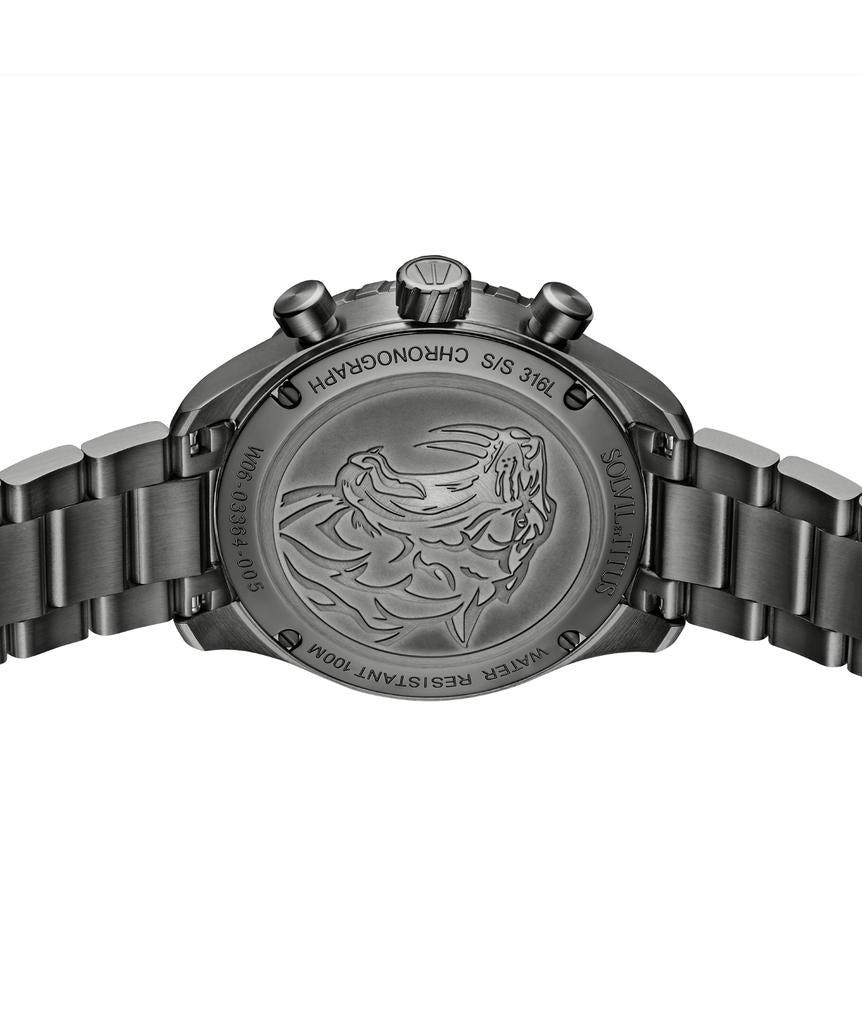 Saber Chronograph Quartz Stainless Steel Watch W06-03364-005