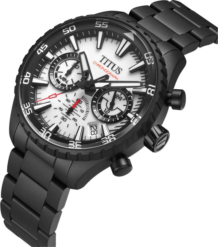 Saber Chronograph Quartz Stainless Steel Watch W06-03364-008