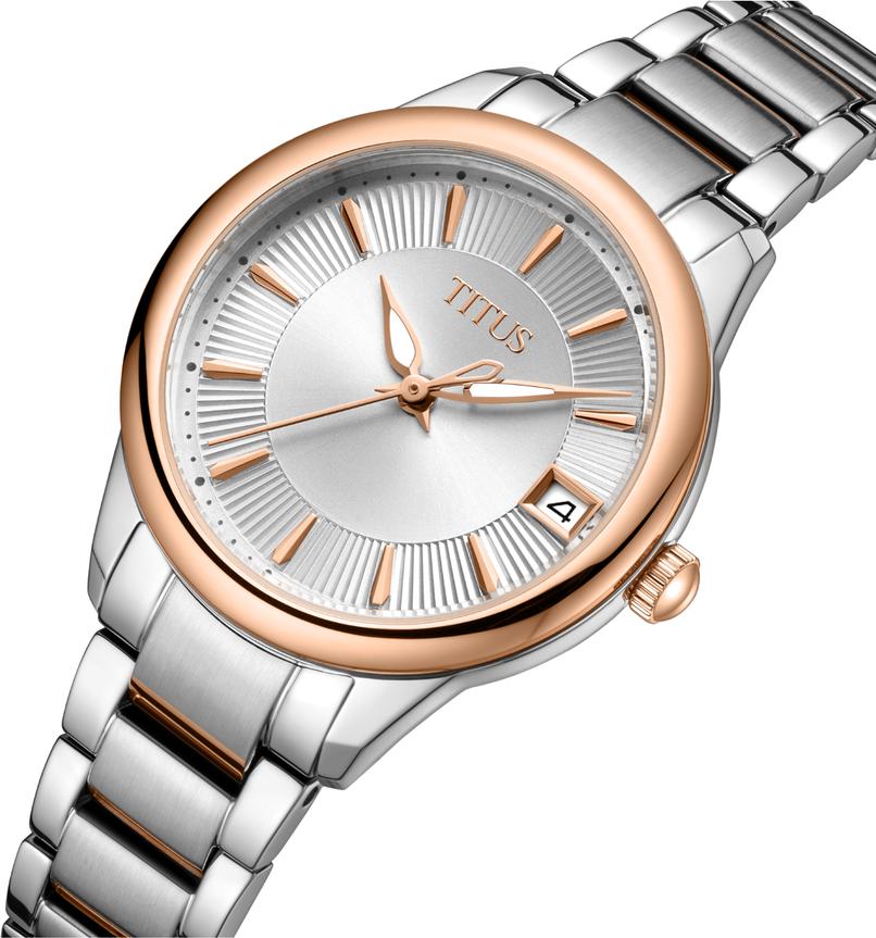 Fair Lady 3 Hands Date Quartz Stainless Steel Watch W06-03373-002