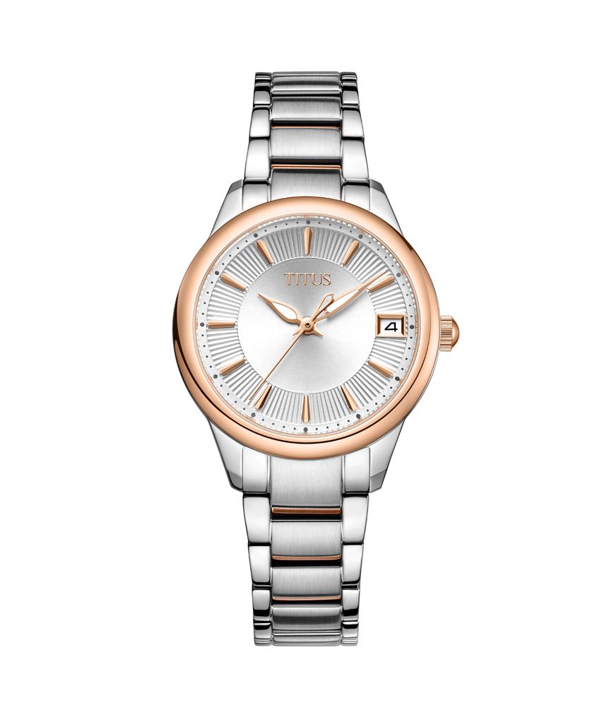 Fair Lady 3 Hands Date Quartz Stainless Steel Watch W06-03373-002