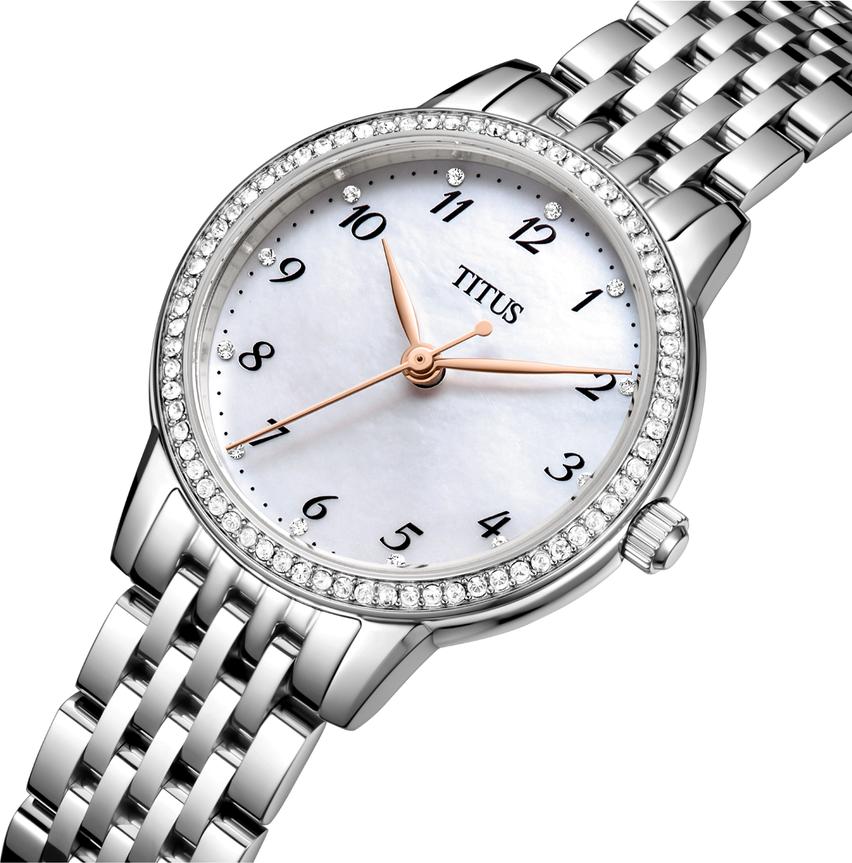 Fair Lady 3 Hands Quartz Stainless Steel Watch W06-03374-005