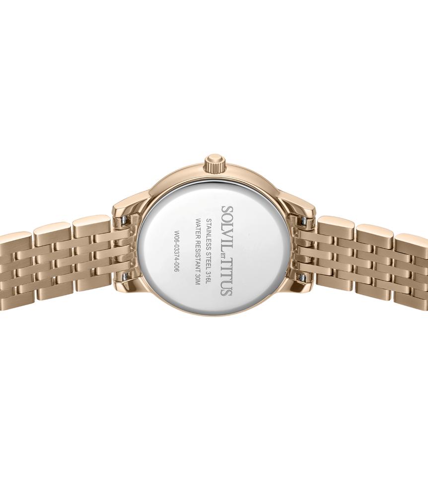 Fair Lady 3 Hands Quartz Stainless Steel Watch W06-03374-006