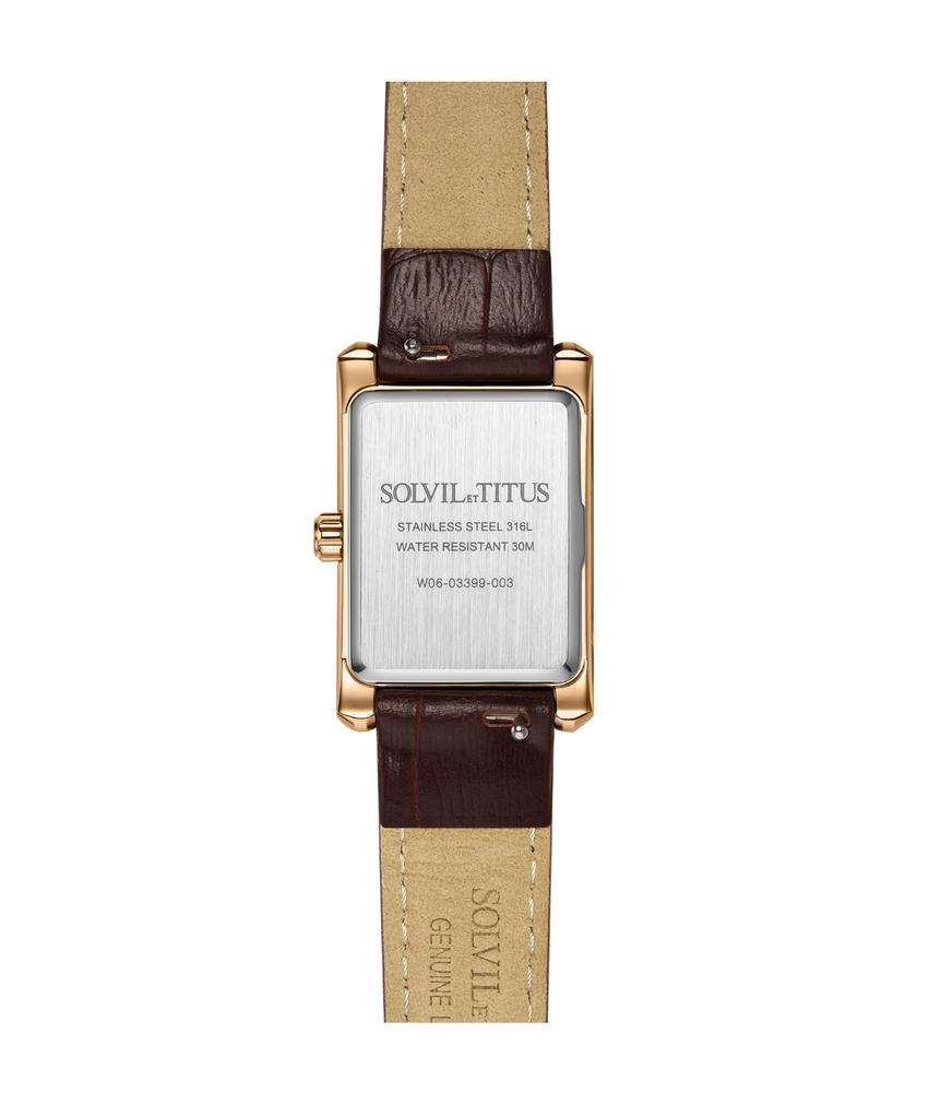 Fair Lady 2 Hands Quartz Leather Watch W06-03399-003