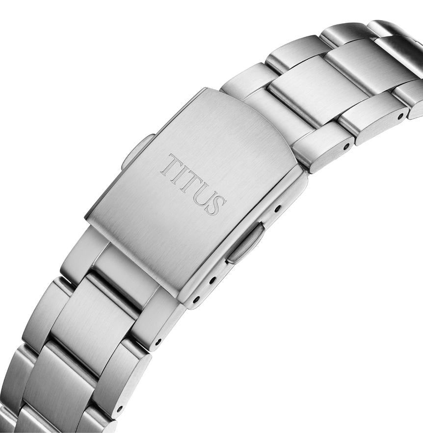 Cervus 3 Hands Mechanical Stainless Steel Watch W06-03403-003