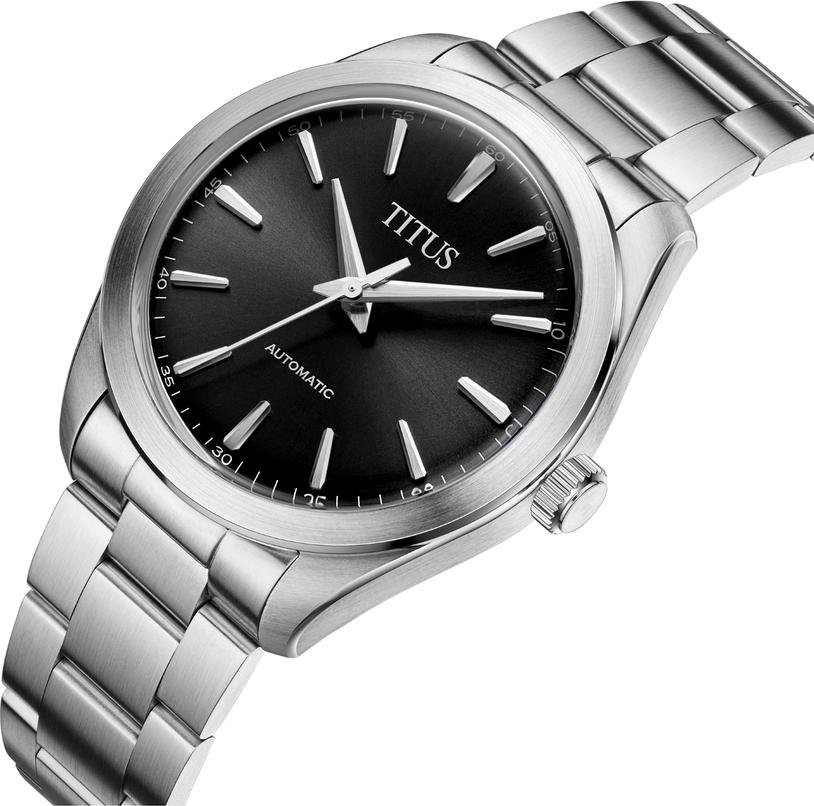 Cervus 3 Hands Mechanical Stainless Steel Watch W06-03403-004