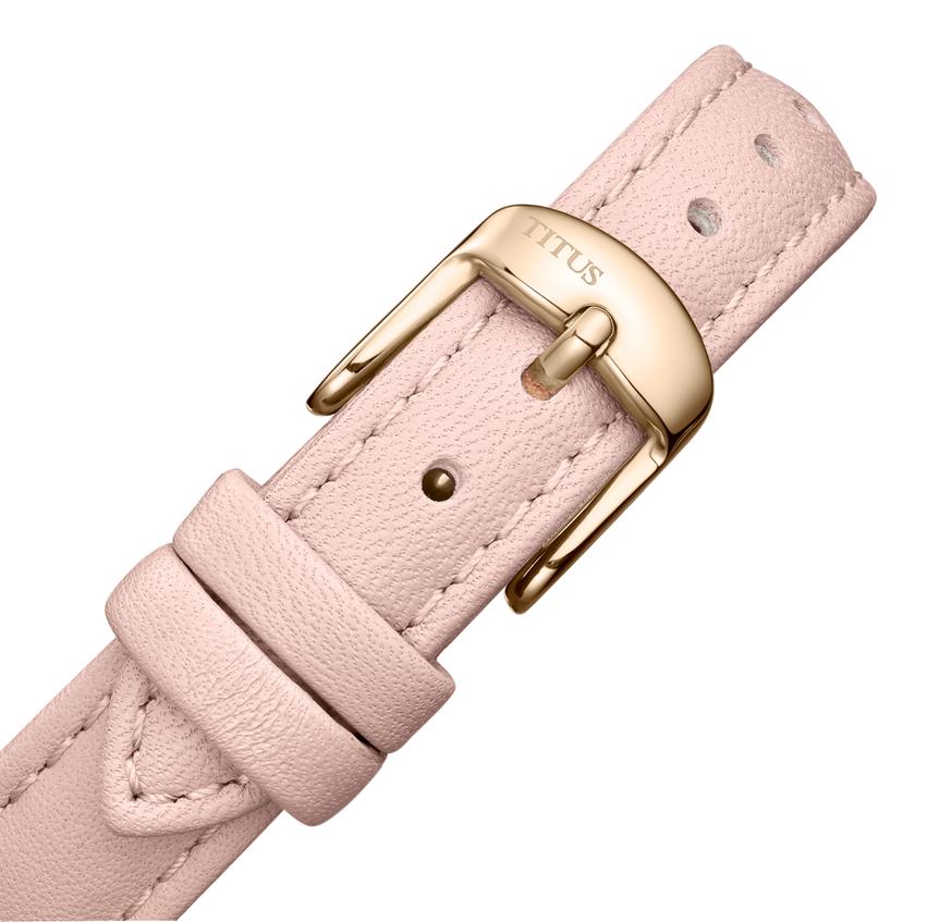 Fashionista Multi-function Day & Night Quartz Leather Watch W06-03404-007