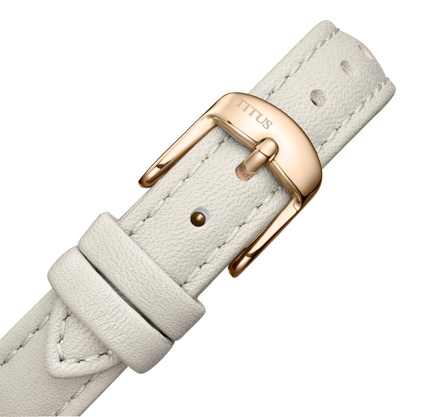 Fashionista Multi-function Day & Night Quartz Leather Watch W06-03404-008