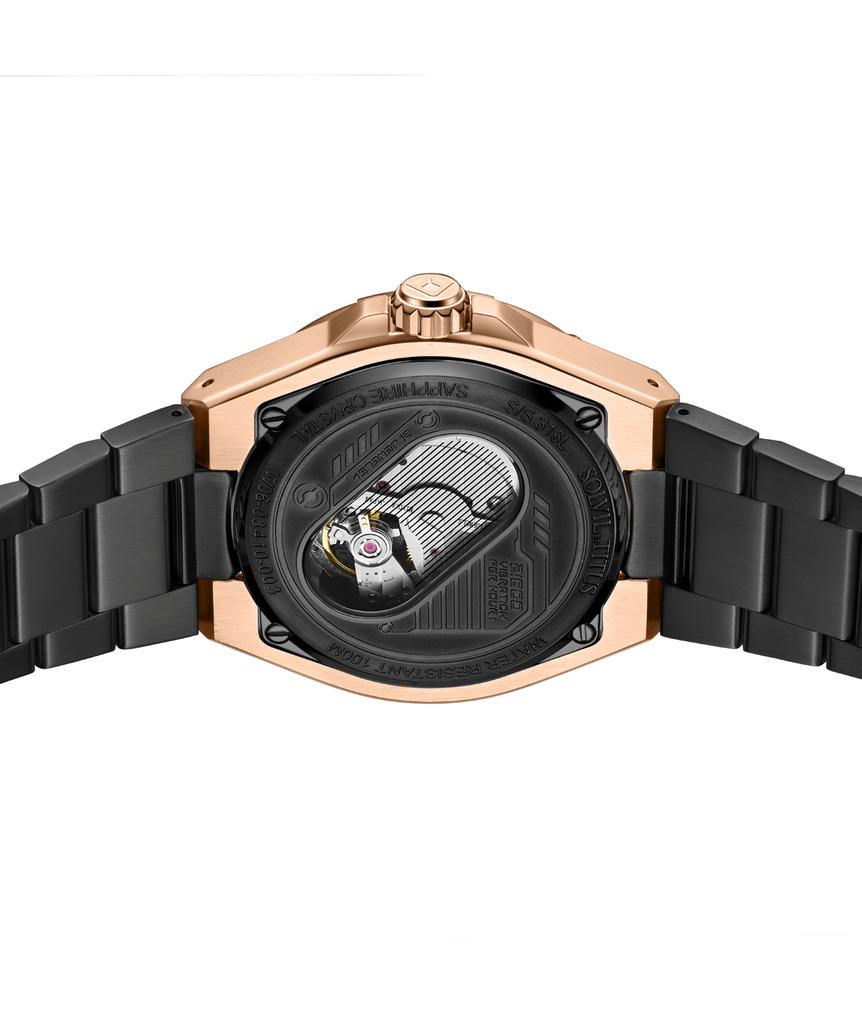 Voyager Multi-Function Mechanical Stainless Steel Watch W06-03410-003