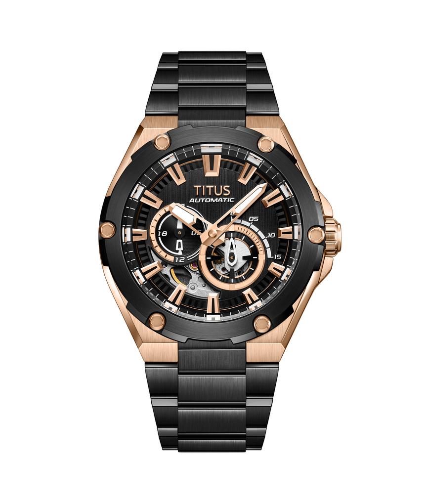 Voyager Multi-Function Mechanical Stainless Steel Watch W06-03410-003