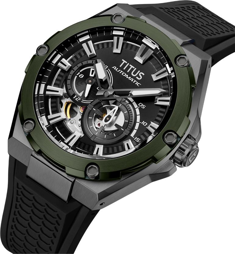 Voyager Multi-Function Mechanical Silicon Watch W06-03410-007