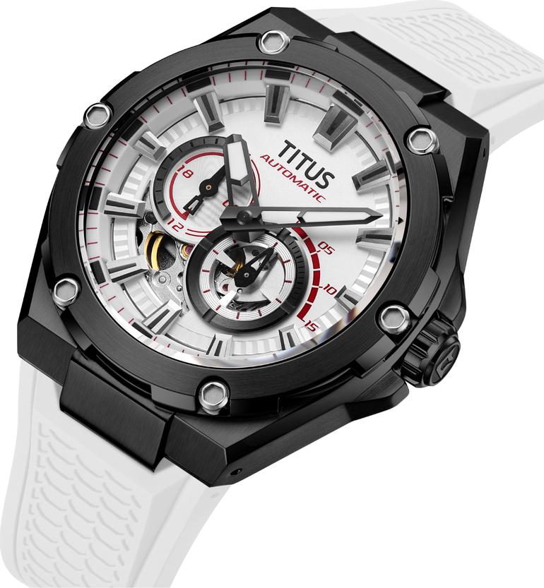 Voyager Multi-Function Mechanical Silicon Watch W06-03410-009