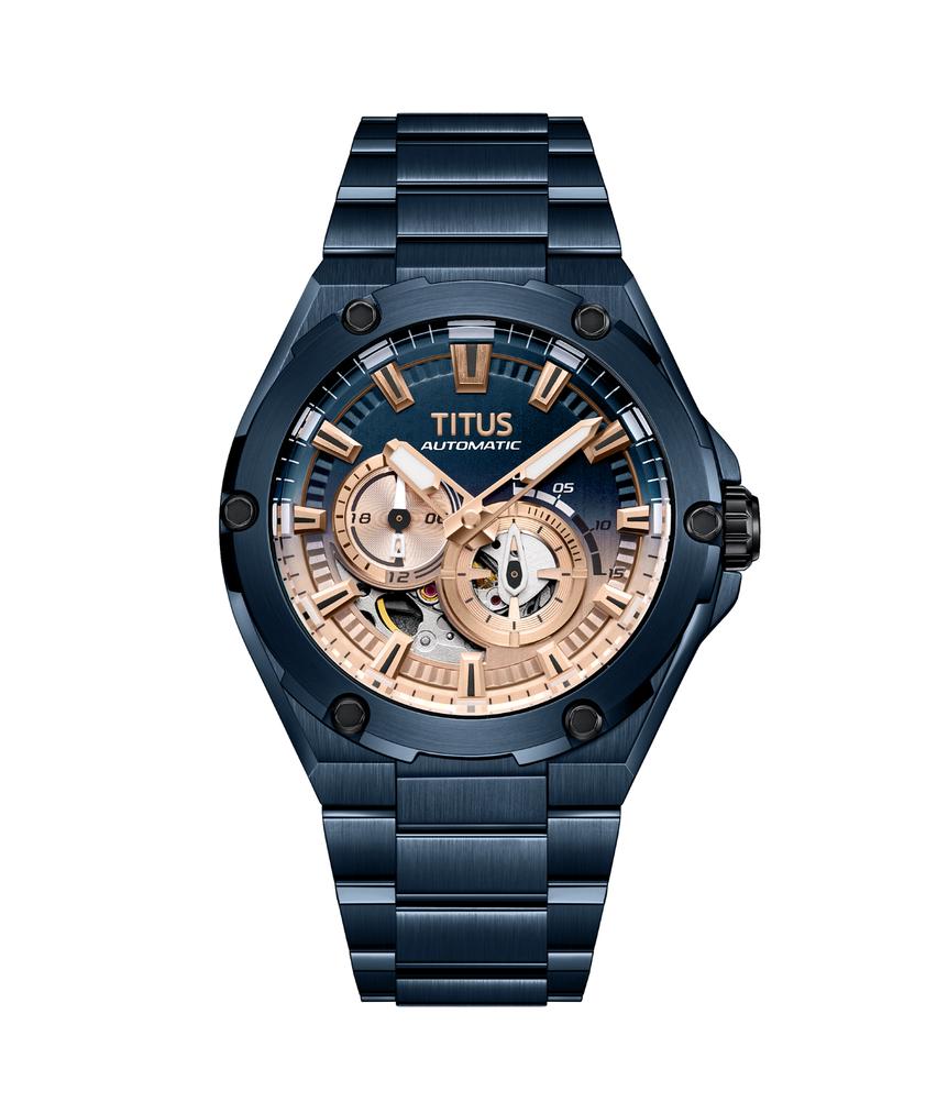 Voyager Multi-Function Mechanical Stainless Steel Watch W06-03410-015