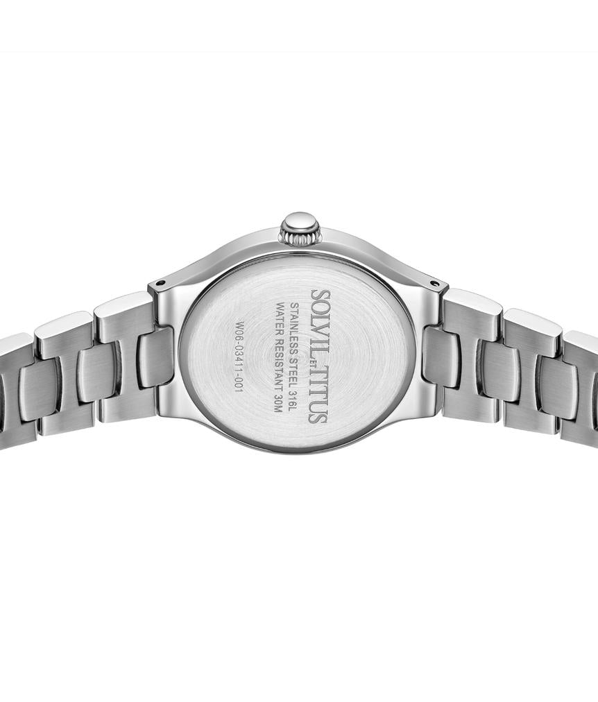 Fair Lady 3 Hands Quartz Stainless Steel Watch W06-03411-001