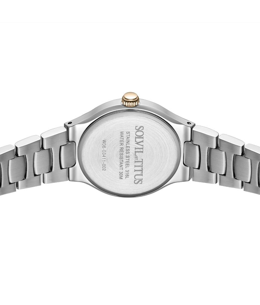 Fair Lady 3 Hands Quartz Stainless Steel Watch W06-03411-002