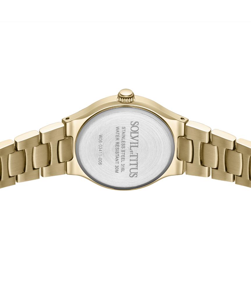 Fair Lady 3 Hands Quartz Stainless Steel Watch W06-03411-006