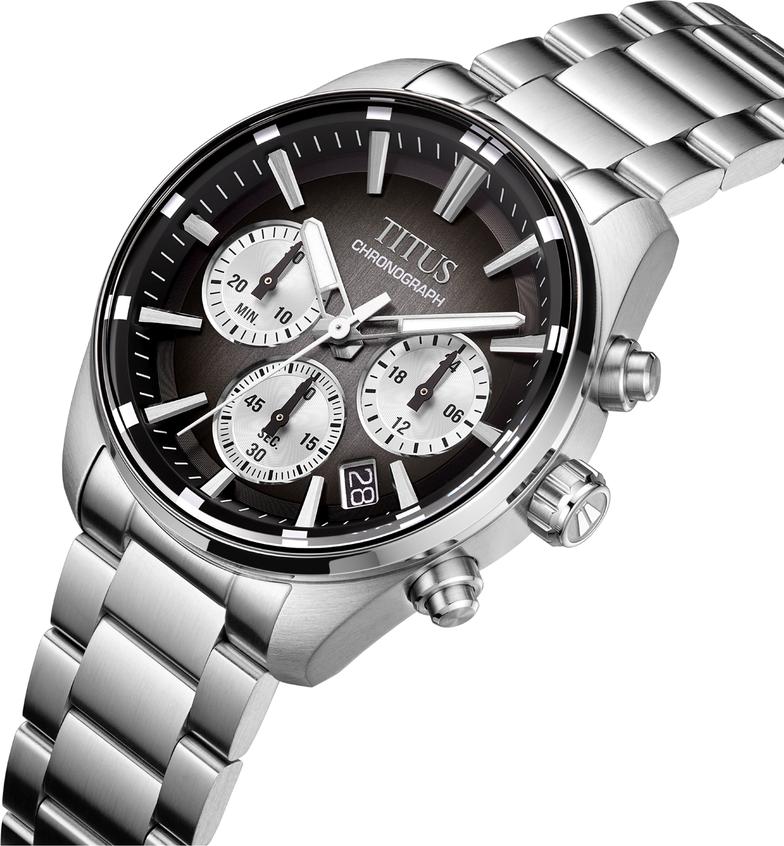 Saber Chronograph Quartz Stainless Steel Watch W06-03414-001