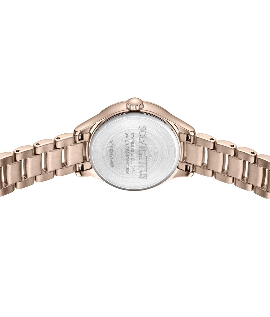Fair Lady 3 Hands Quartz Stainless Steel Watch W06-03424-003