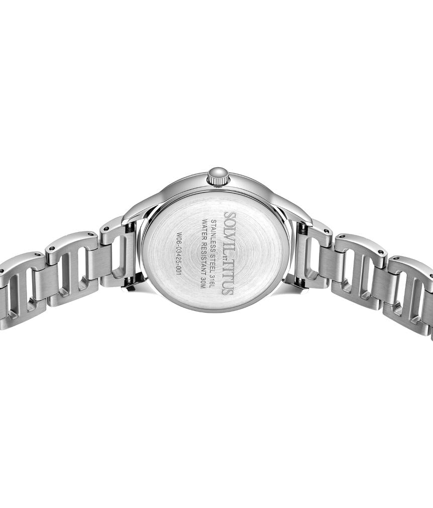 Fashionista 3 Hands Quartz Stainless Steel Watch W06-03425-001