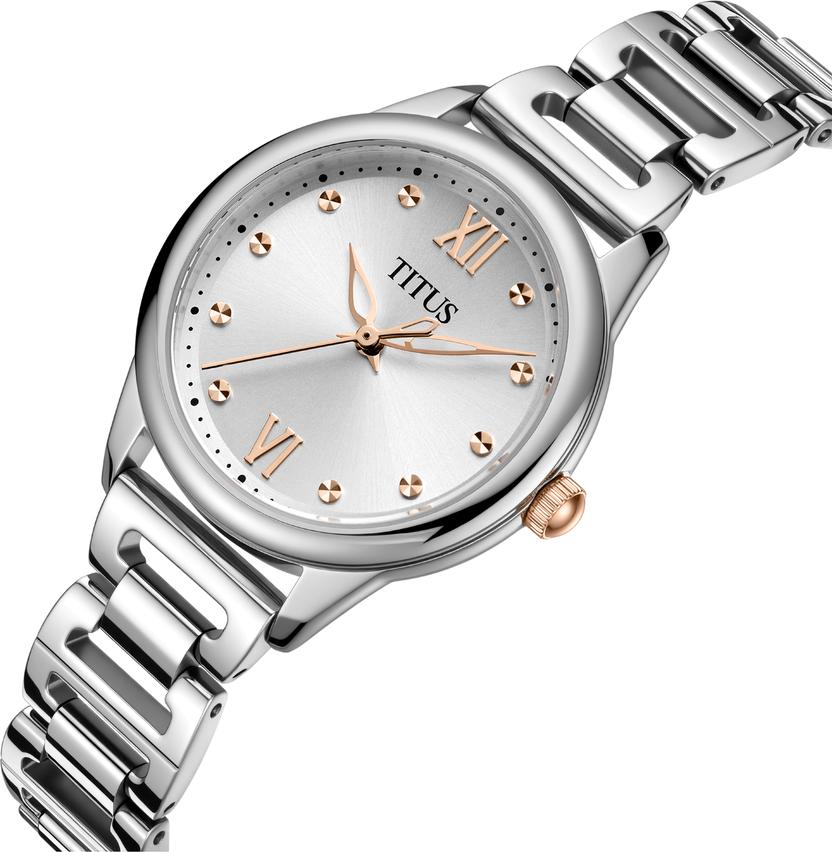 Fashionista 3 Hands Quartz Stainless Steel Watch W06-03425-002