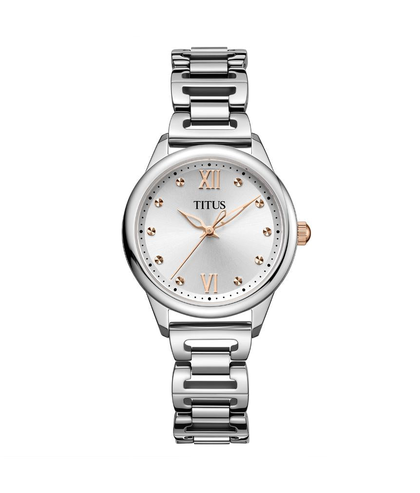 Fashionista 3 Hands Quartz Stainless Steel Watch W06-03425-002
