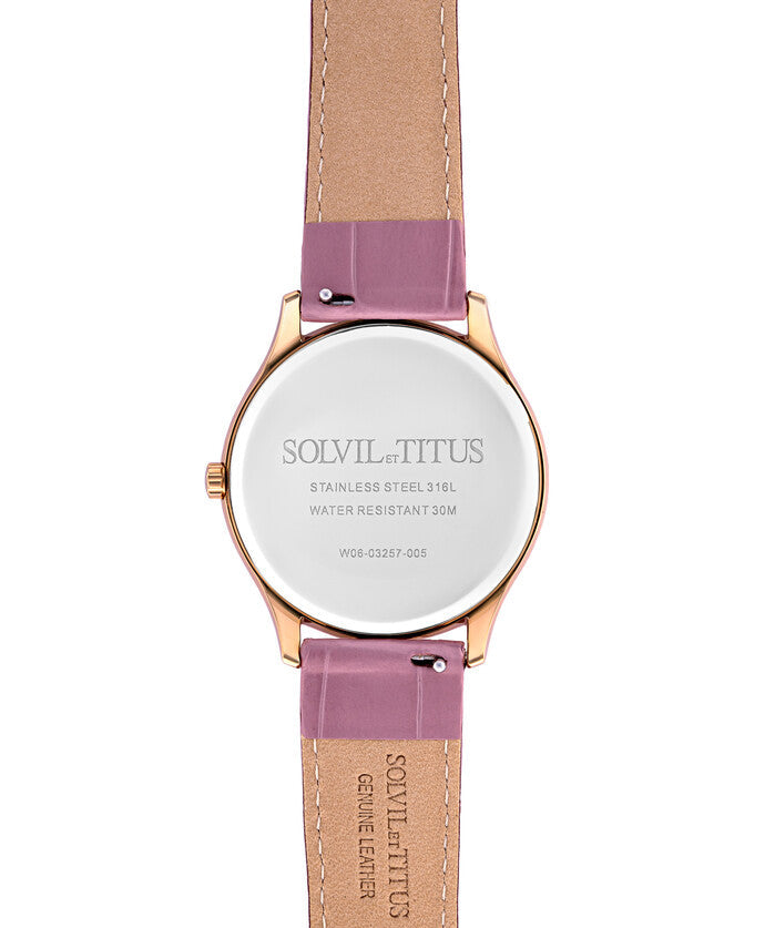 Classicist Multi-Function Quartz Leather Watch W06-03257-005