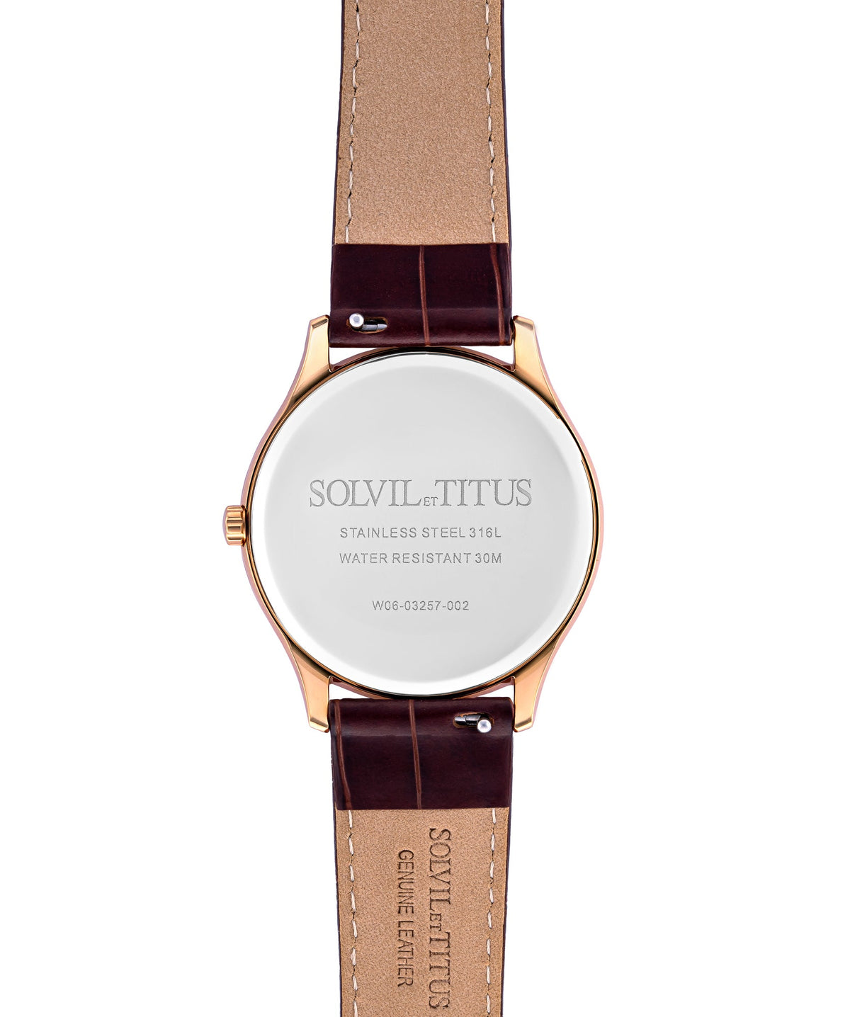 Classicist Multi-Function Quartz Leather Watch W06-03257-002