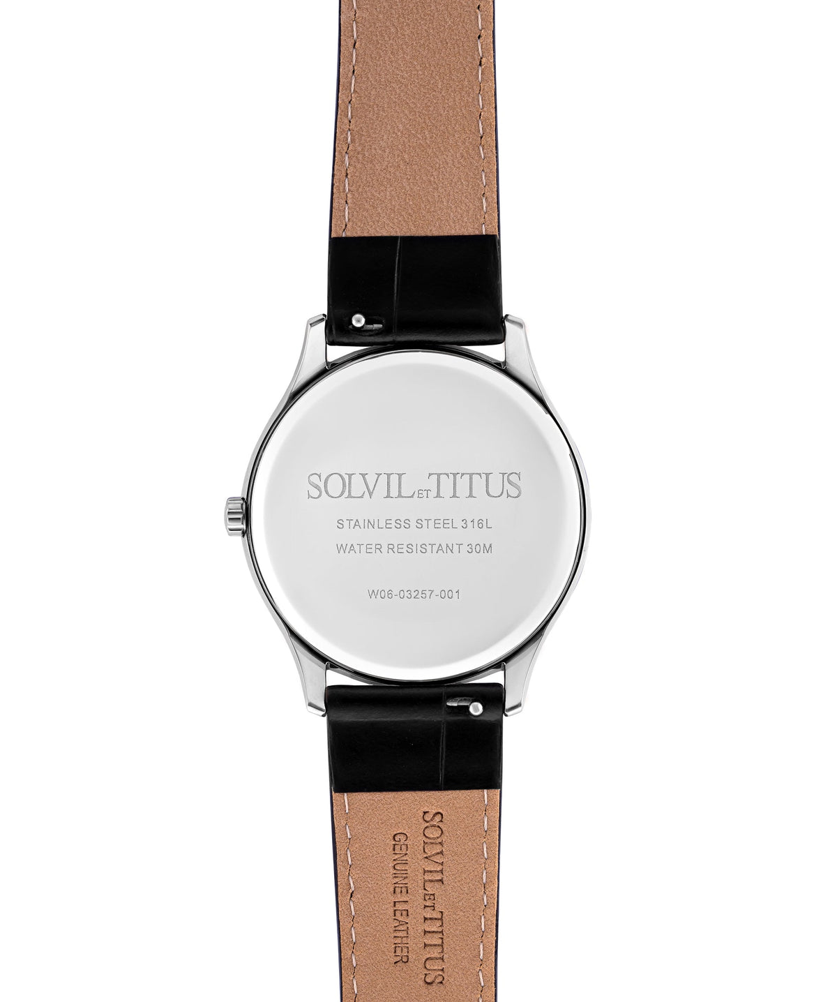 Classicist Multi-Function Quartz Leather Watch W06-03257-001