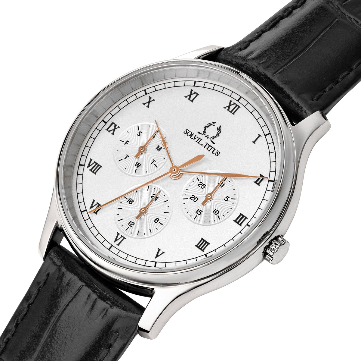 Classicist Multi-Function Quartz Leather Watch W06-03257-001