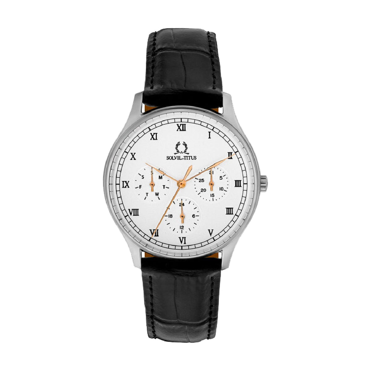 Classicist Multi-Function Quartz Leather Watch W06-03257-001