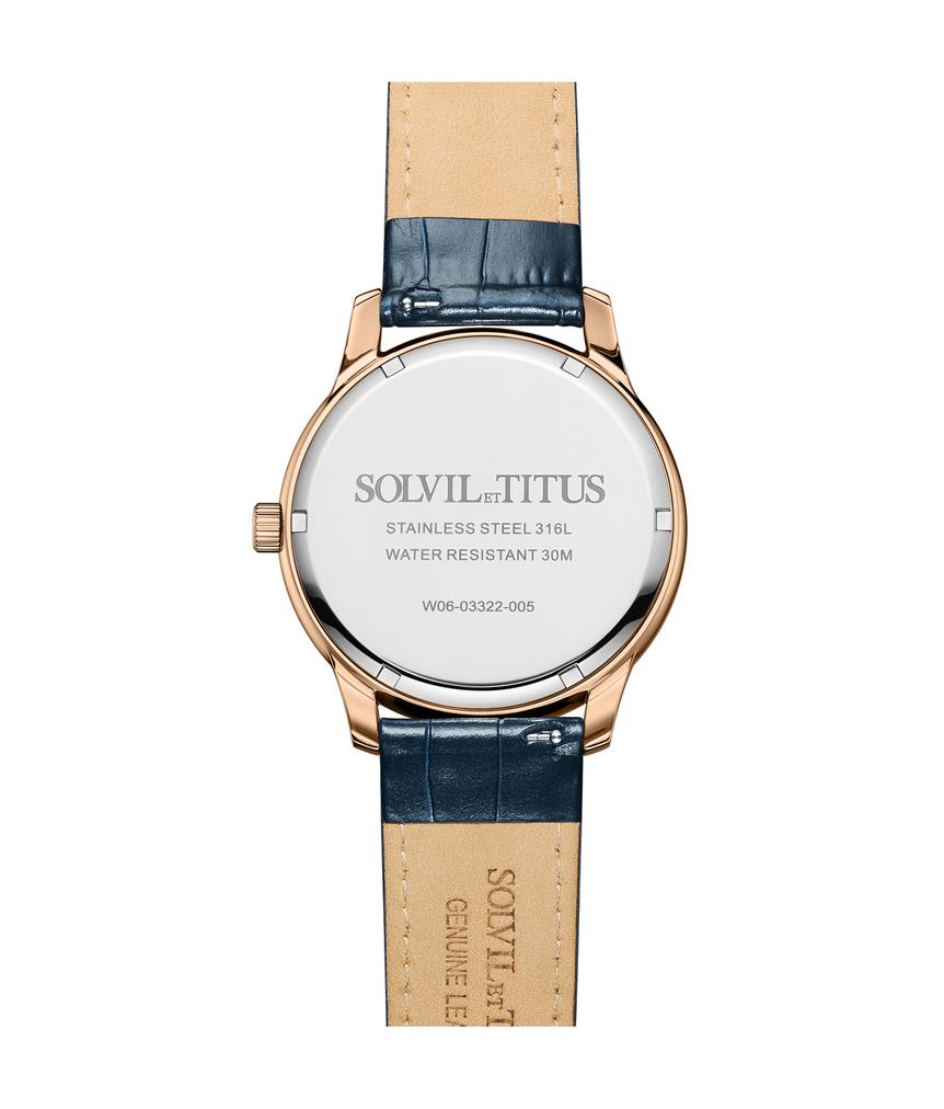 Classicist Multi-Function with Day Night Indicator Quartz Leather Watch W06-03322-005