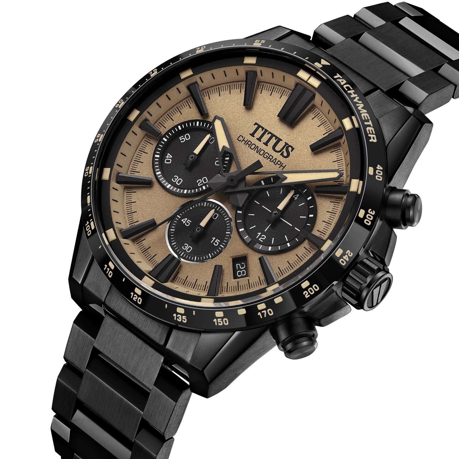 Saber Chronograph Quartz Stainless Steel Watch W06-03401-011