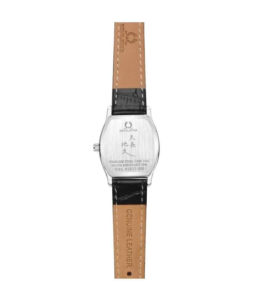 Barista 3 Hands Date Quartz Leather Watch W06-02825-001