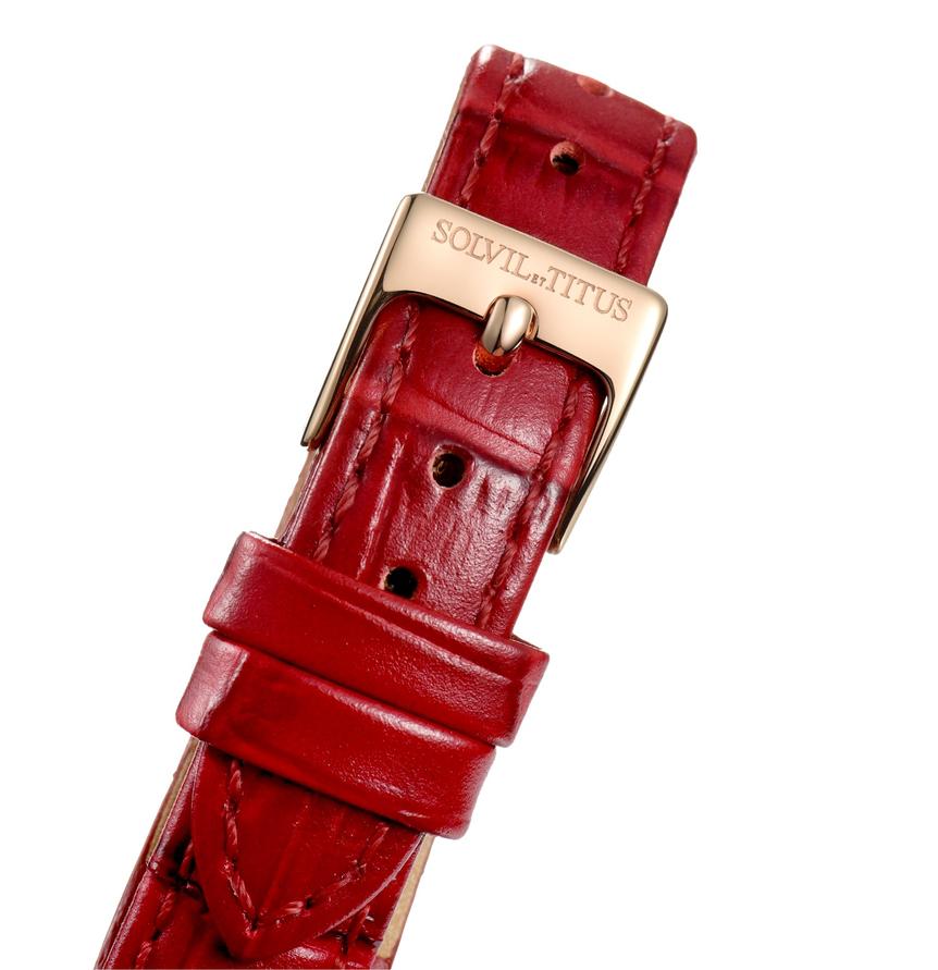 Barista 3 Hands Date Quartz Leather Watch W06-02825-011