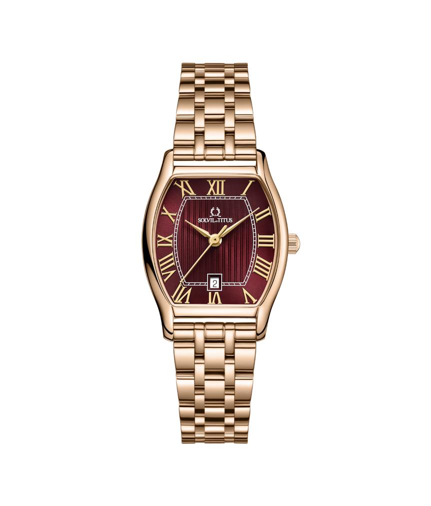 Barista 3 Hands Date Quartz Stainless Steel Watch  W06-02825-023